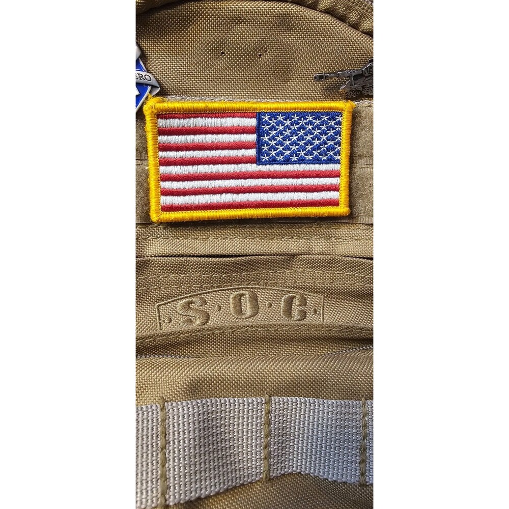 SOC Sandpiper Of California Three Day Pass Tactical Backpack Coyote Brown MOLLE - Picture 7 of 14